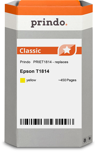Prindo Classic XL yellow ink cartridge