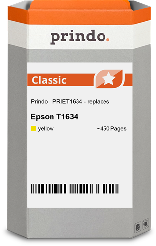 Prindo Classic XL yellow ink cartridge