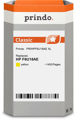 Prindo Classic XL yellow ink cartridge