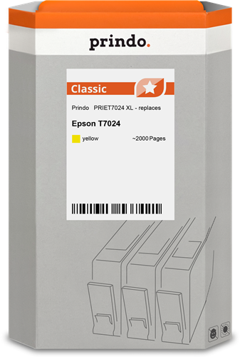 Prindo Classic XL yellow ink cartridge