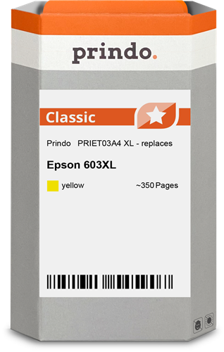 Prindo Classic XL yellow ink cartridge
