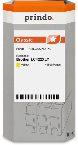 Prindo Classic XL yellow ink cartridge