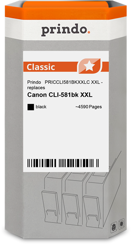 Prindo Classic XXL black ink cartridge