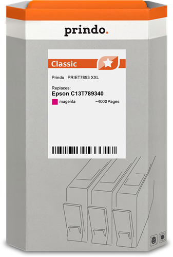 Prindo Classic XXL magenta ink cartridge