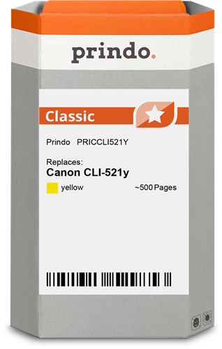 Prindo Classic yellow ink cartridge