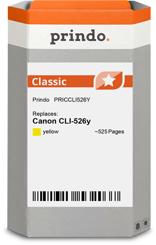 Prindo Classic yellow ink cartridge