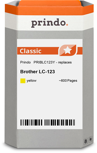 Prindo Classic yellow ink cartridge