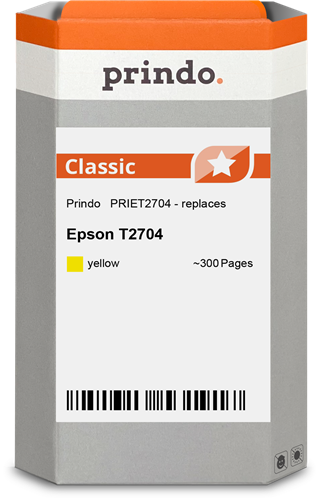 Prindo Classic yellow ink cartridge