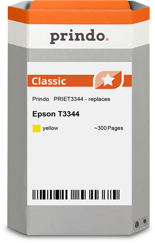 Prindo Classic yellow ink cartridge