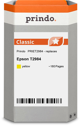 Prindo Classic yellow ink cartridge
