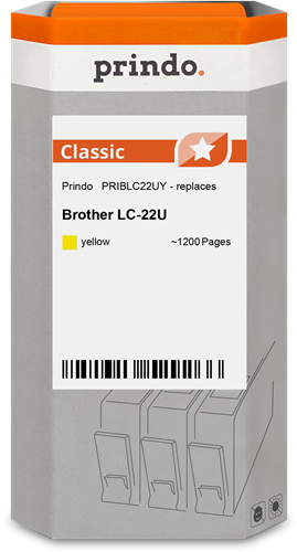 Prindo Classic yellow ink cartridge