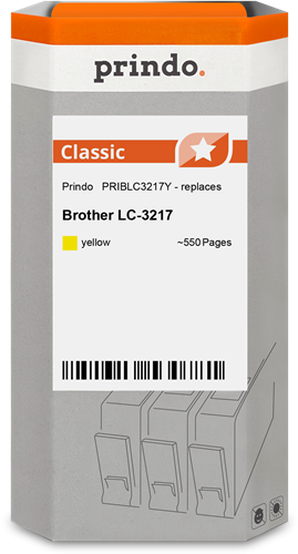 Prindo Classic yellow ink cartridge