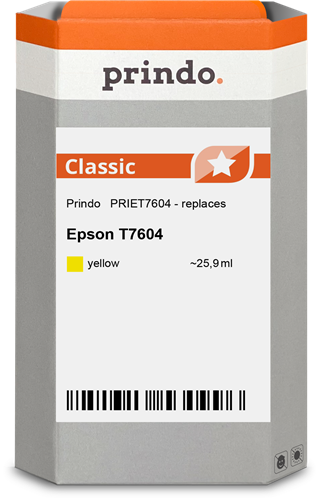 Prindo Classic yellow ink cartridge