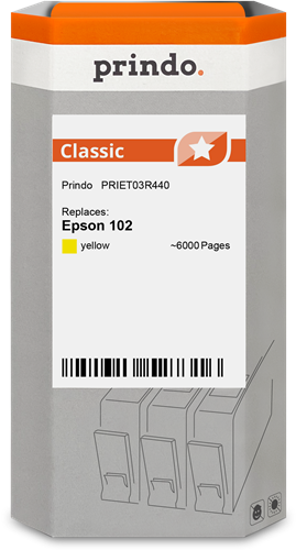 Prindo Classic yellow ink cartridge