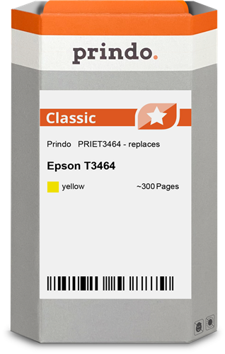 Prindo Classic yellow ink cartridge