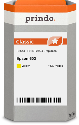 Prindo Classic yellow ink cartridge