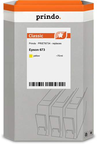 Prindo Classic yellow ink cartridge