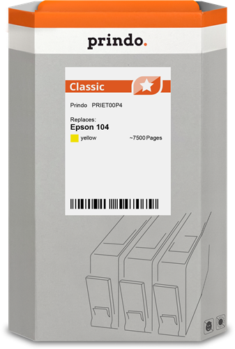 Prindo Classic yellow ink cartridge
