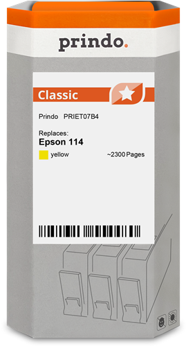 Prindo Classic yellow ink cartridge