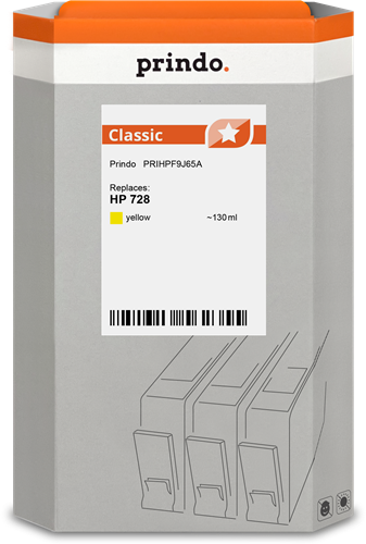 Prindo Classic yellow ink cartridge