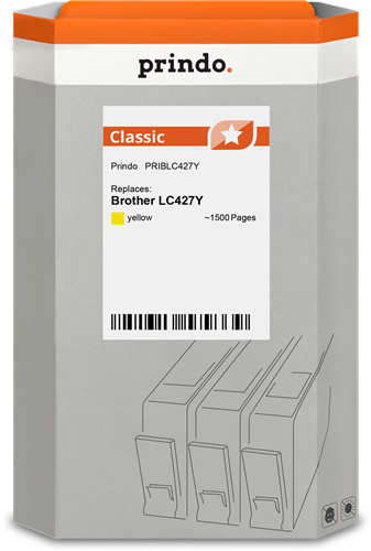 Prindo Classic yellow ink cartridge