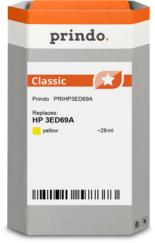 Prindo Classic yellow ink cartridge