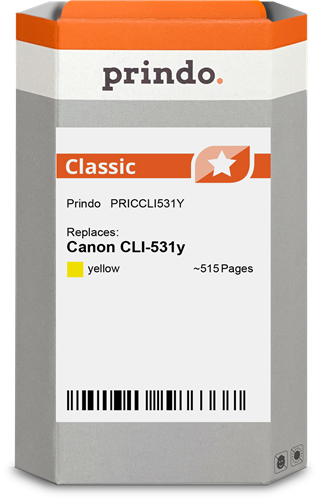 Prindo Classic yellow ink cartridge