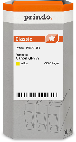 Prindo Classic yellow ink cartridge
