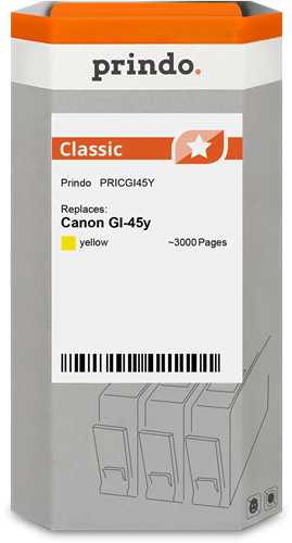 Prindo Classic yellow ink cartridge