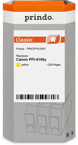 Prindo Classic yellow ink cartridge