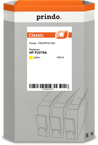 Prindo Classic yellow ink cartridge