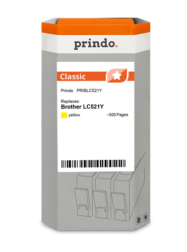 Prindo Classic yellow ink cartridge