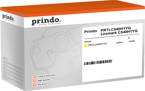 Prindo Classic yellow toner