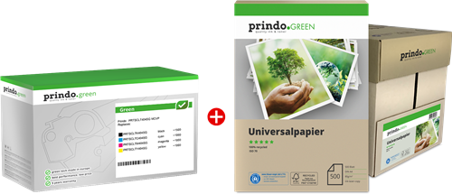 Prindo Green black / cyan / magenta / yellow value pack