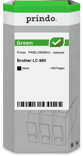Prindo Green black ink cartridge