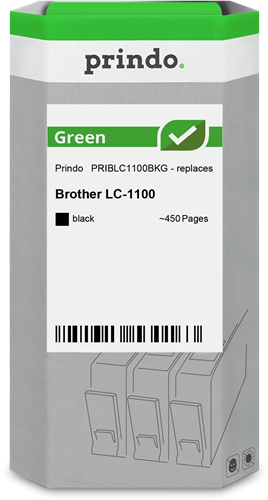 Prindo Green black ink cartridge