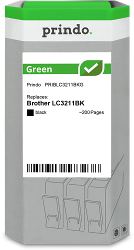 Prindo Green black ink cartridge