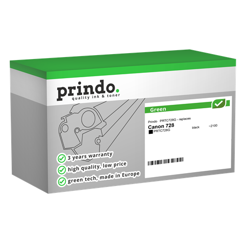 Prindo Green black toner
