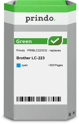 Prindo Green cyan ink cartridge