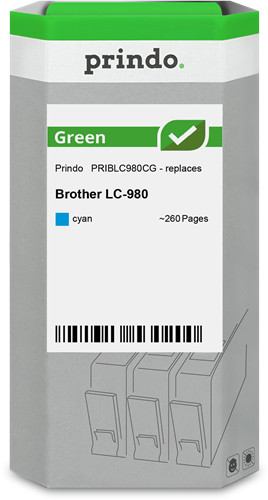 Prindo Green cyan ink cartridge
