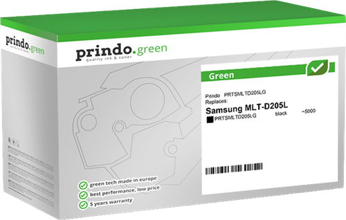 Prindo Green L black toner