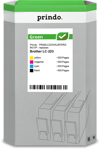 Prindo Green multipack black / cyan / magenta / yellow