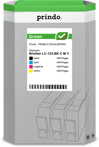 Prindo Green multipack black / cyan / magenta / yellow