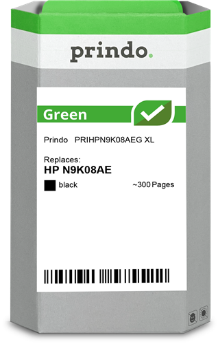 Prindo Green XL black ink cartridge
