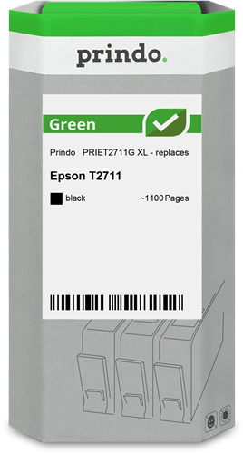 Prindo Green XL black ink cartridge