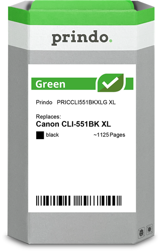 Prindo Green XL black ink cartridge