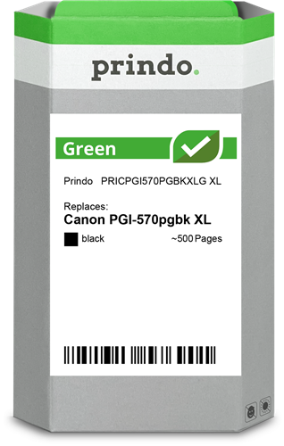 Prindo Green XL black ink cartridge