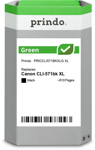 Prindo Green XL black ink cartridge