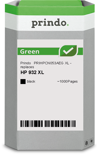 Prindo Green XL black ink cartridge