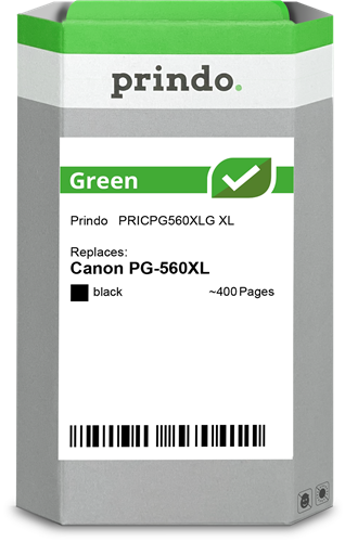 Prindo Green XL black ink cartridge